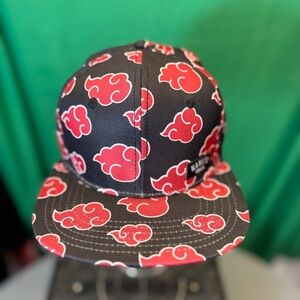Black and Red Patterned Men's Hat